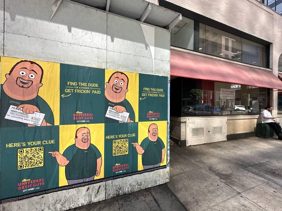 Street poster campaign at FOX WP – 1156 7th Avenue