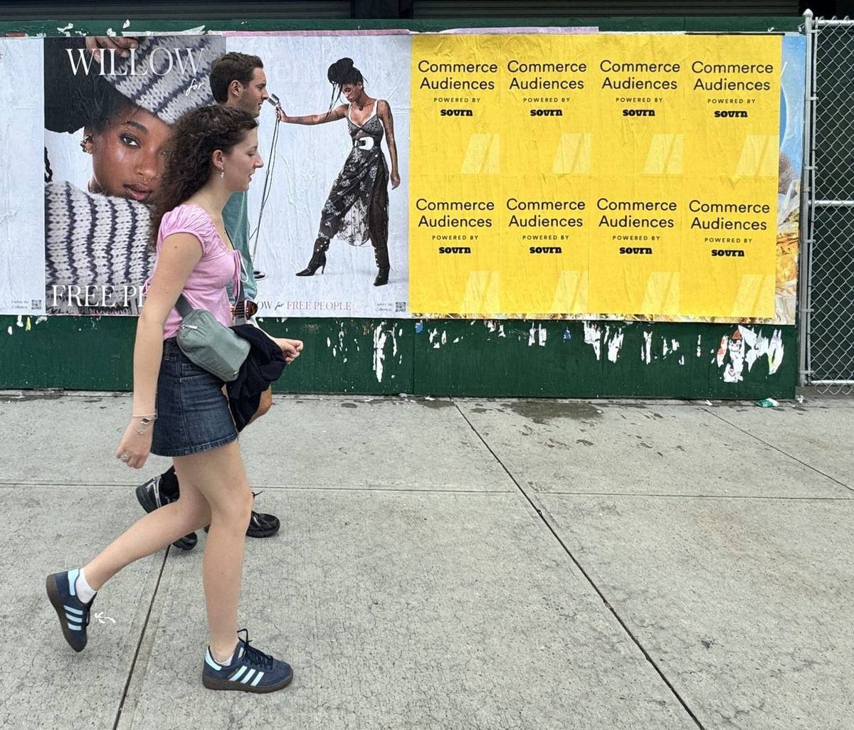 Street poster campaign at 10th Ave & Gansevoort St