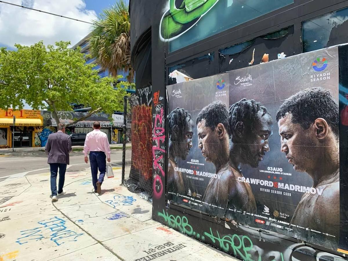 Street poster campaign at RS MI – 413 Northwest 25th Street