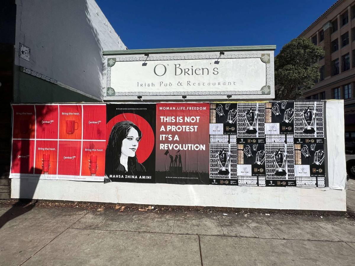 Street poster campaign at Stealth Rebellion